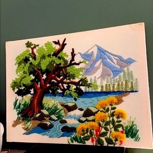Hand Embroidered Wall Art